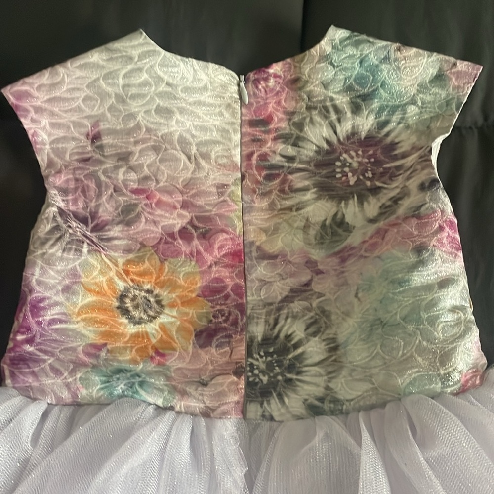 Halabaloo dress with tulle for girls, size 2T - Picture 5 of 5